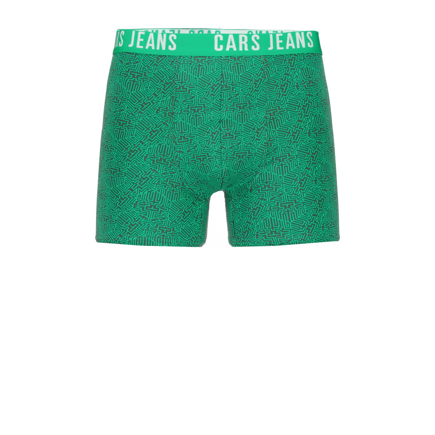Cars boxershort set van 2 groen olijfgroen