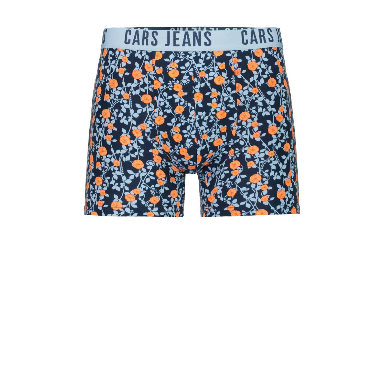 Cars boxershort set van 2 marineblauw blauw oranje