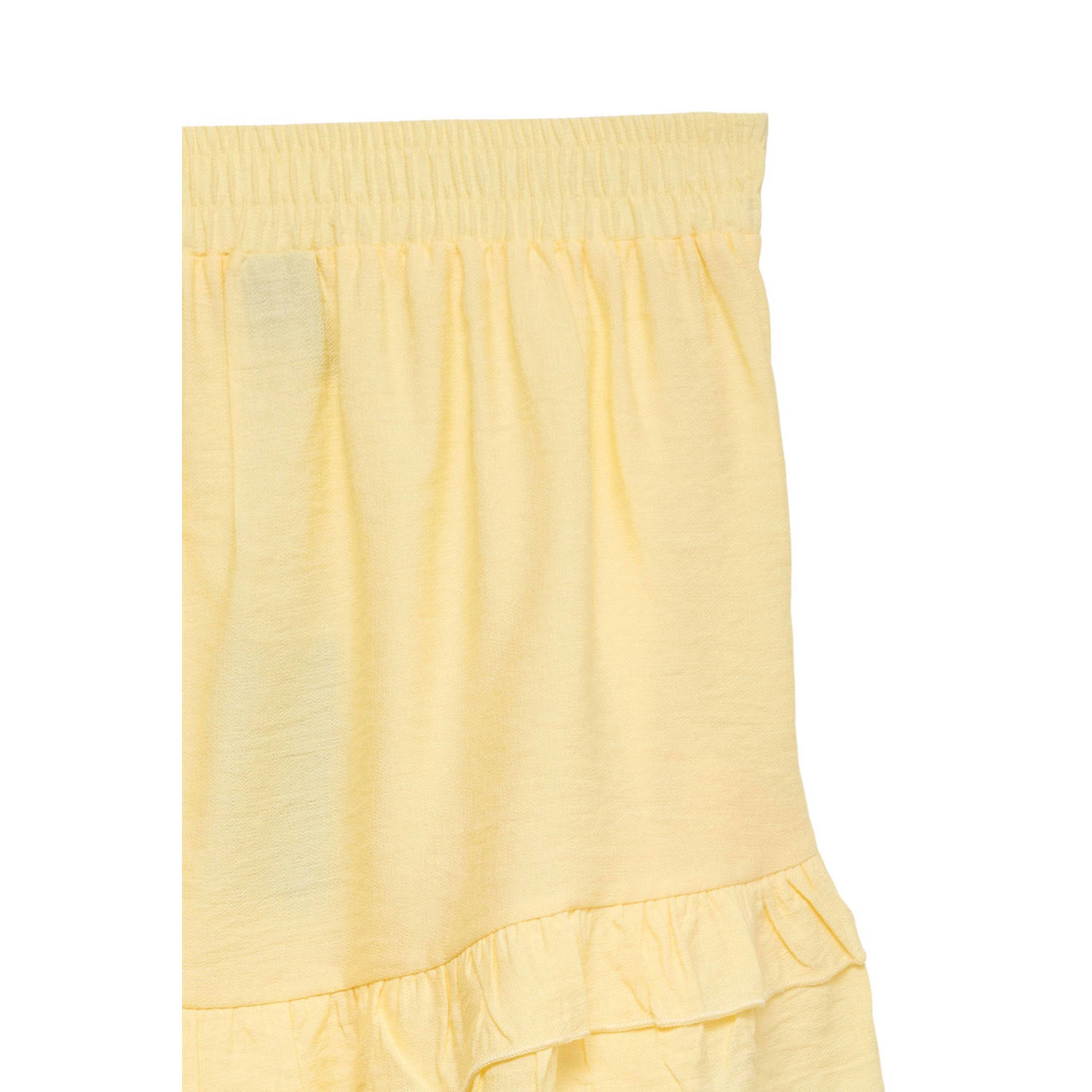 VERO MODA strokenrok geel
