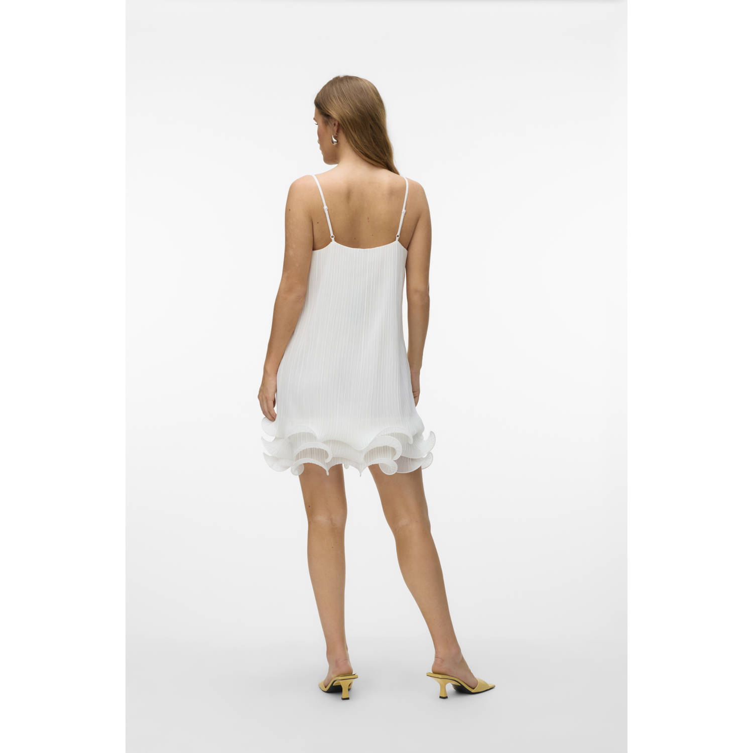 VERO MODA zomerjurk ecru