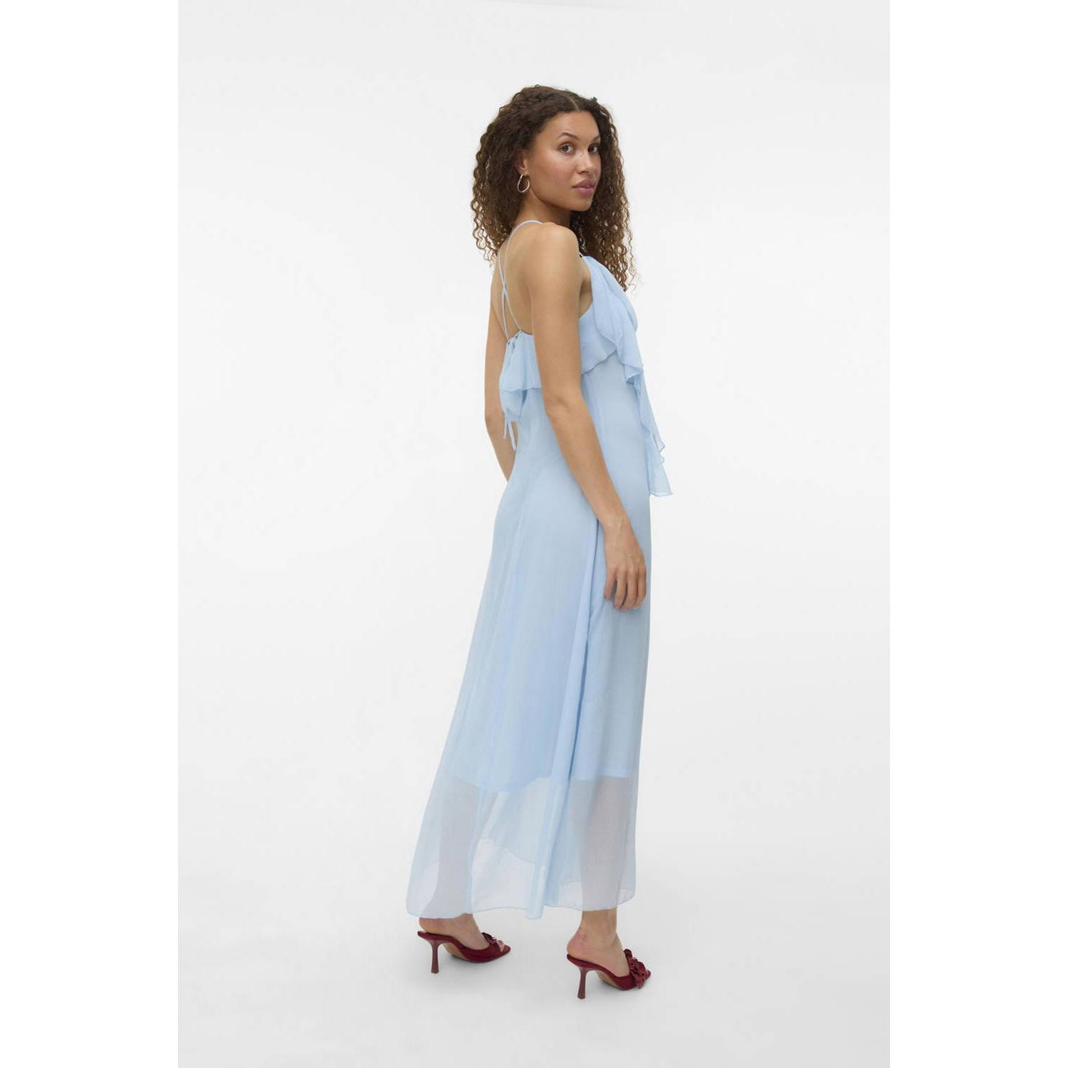 VERO MODA avondjurk lichtblauw