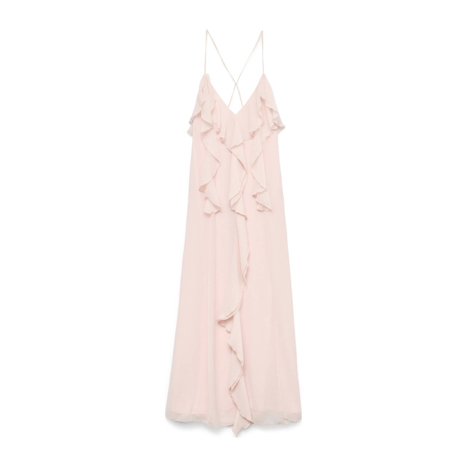 VERO MODA avondjurk lichtroze