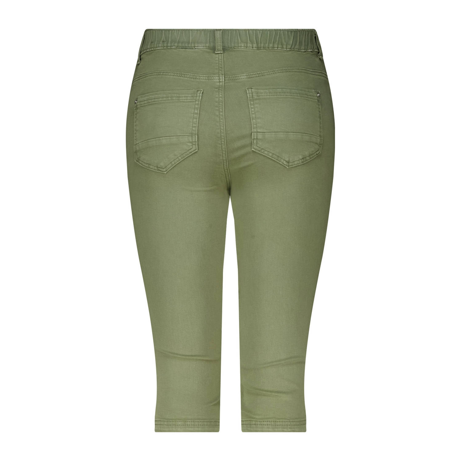 MS Mode high waist capri jeans kaki
