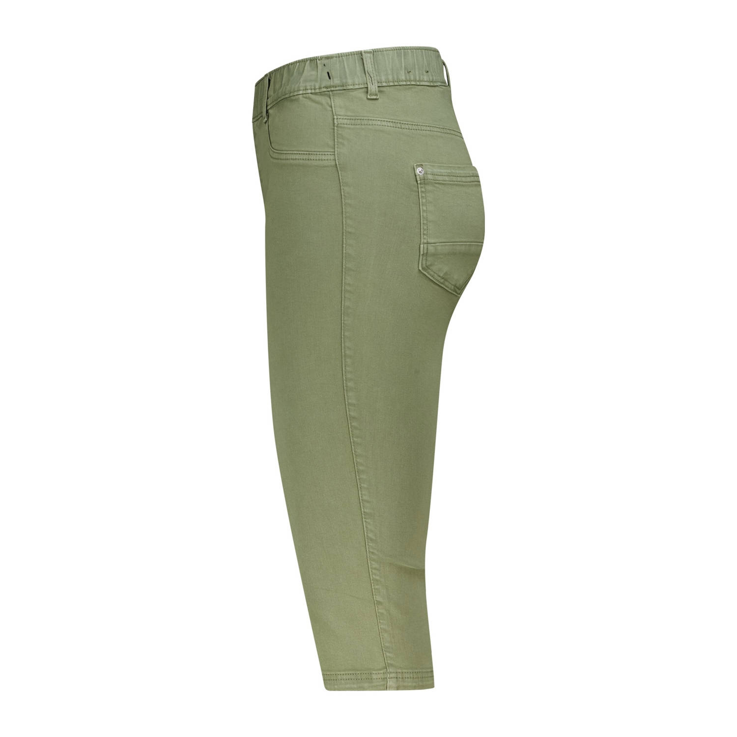MS Mode high waist capri jeans kaki