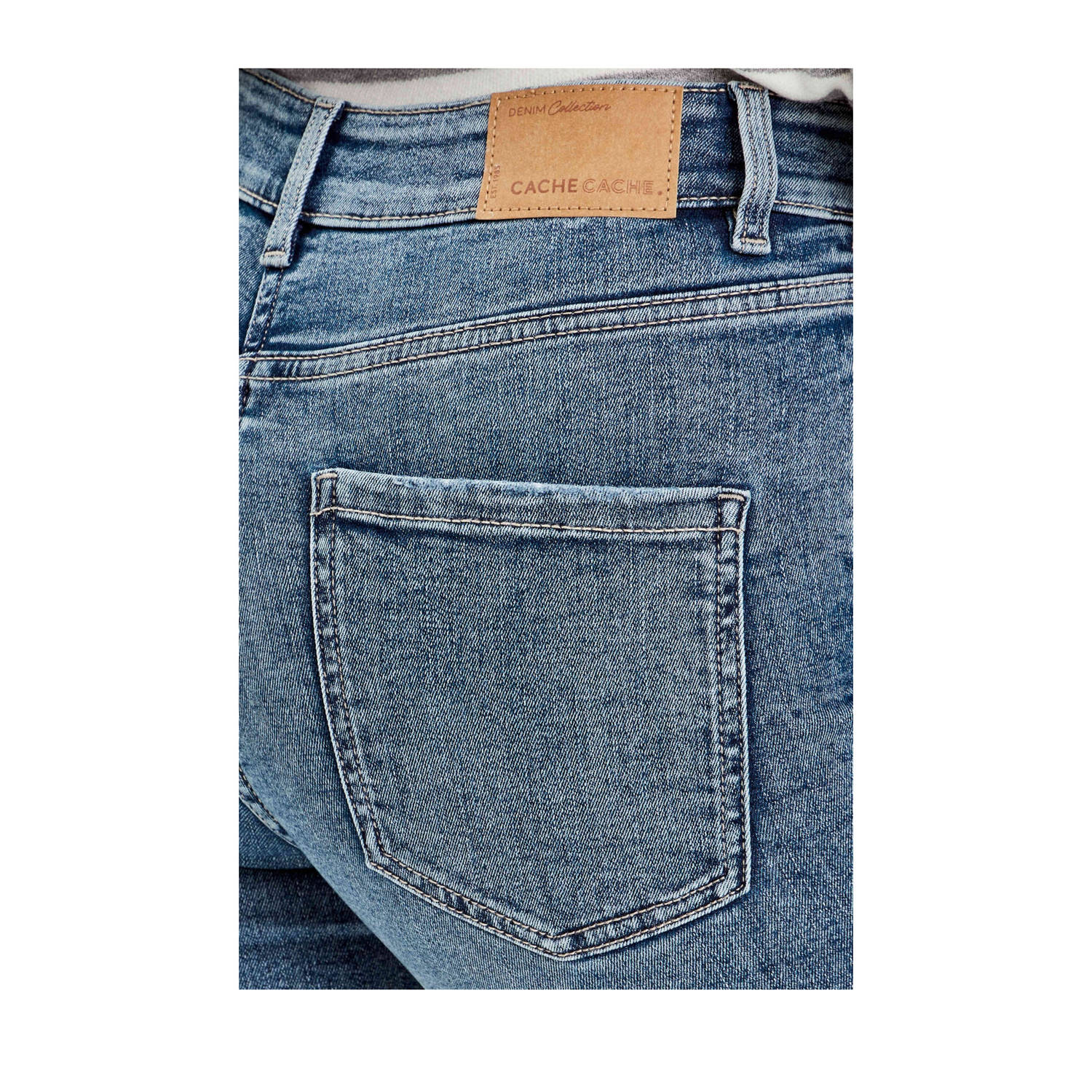 Cache skinny jeans medium blue denim