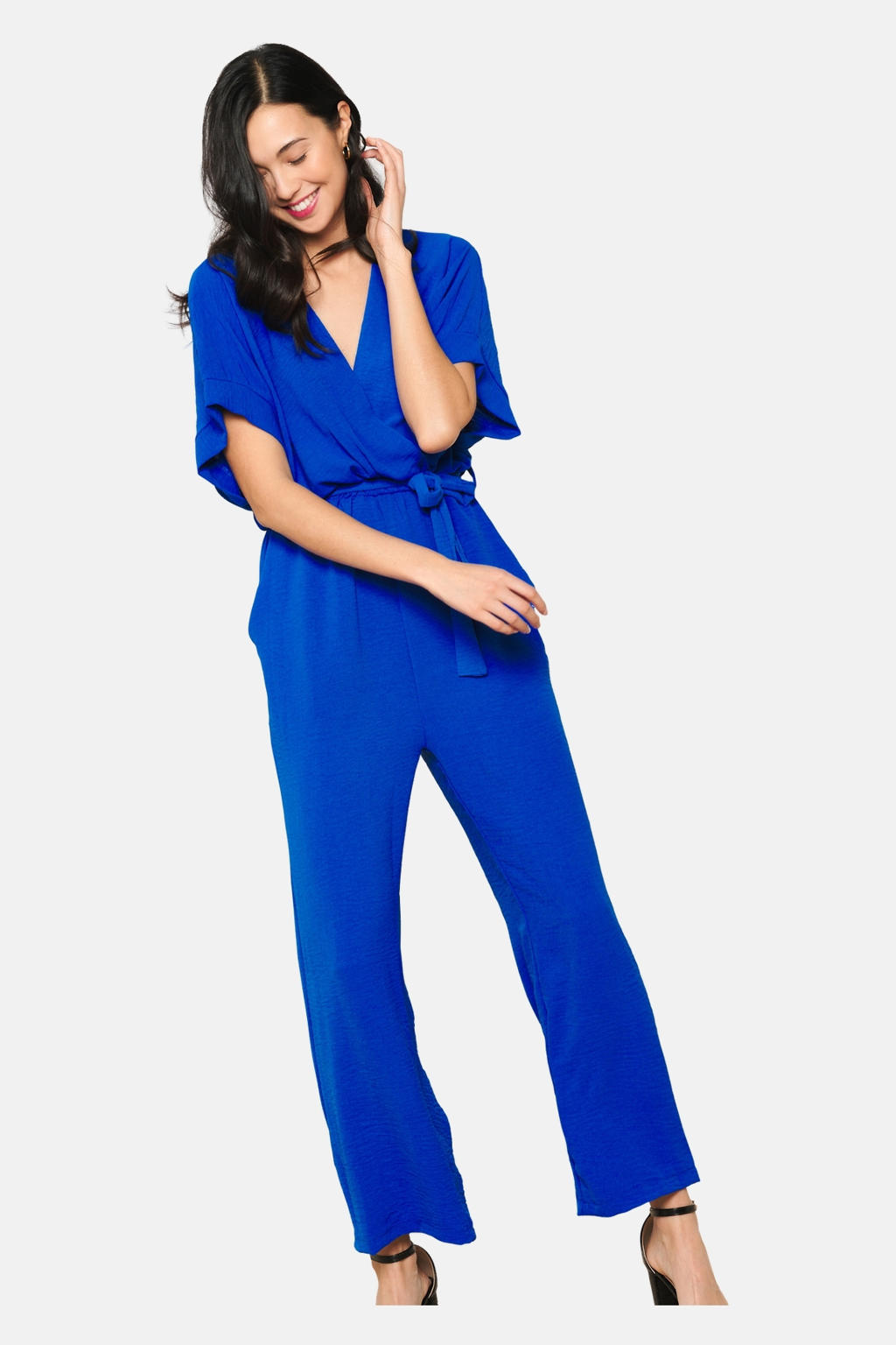 LOLALIZA jumpsuit blauw