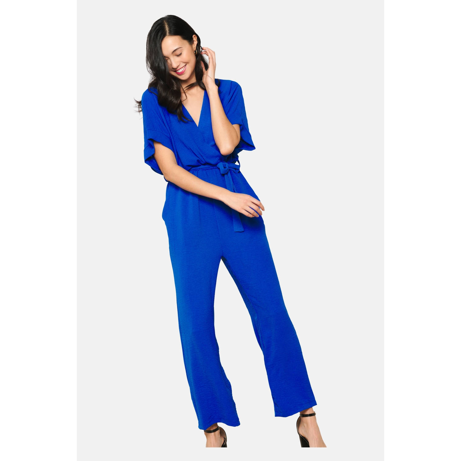 LOLALIZA jumpsuit blauw