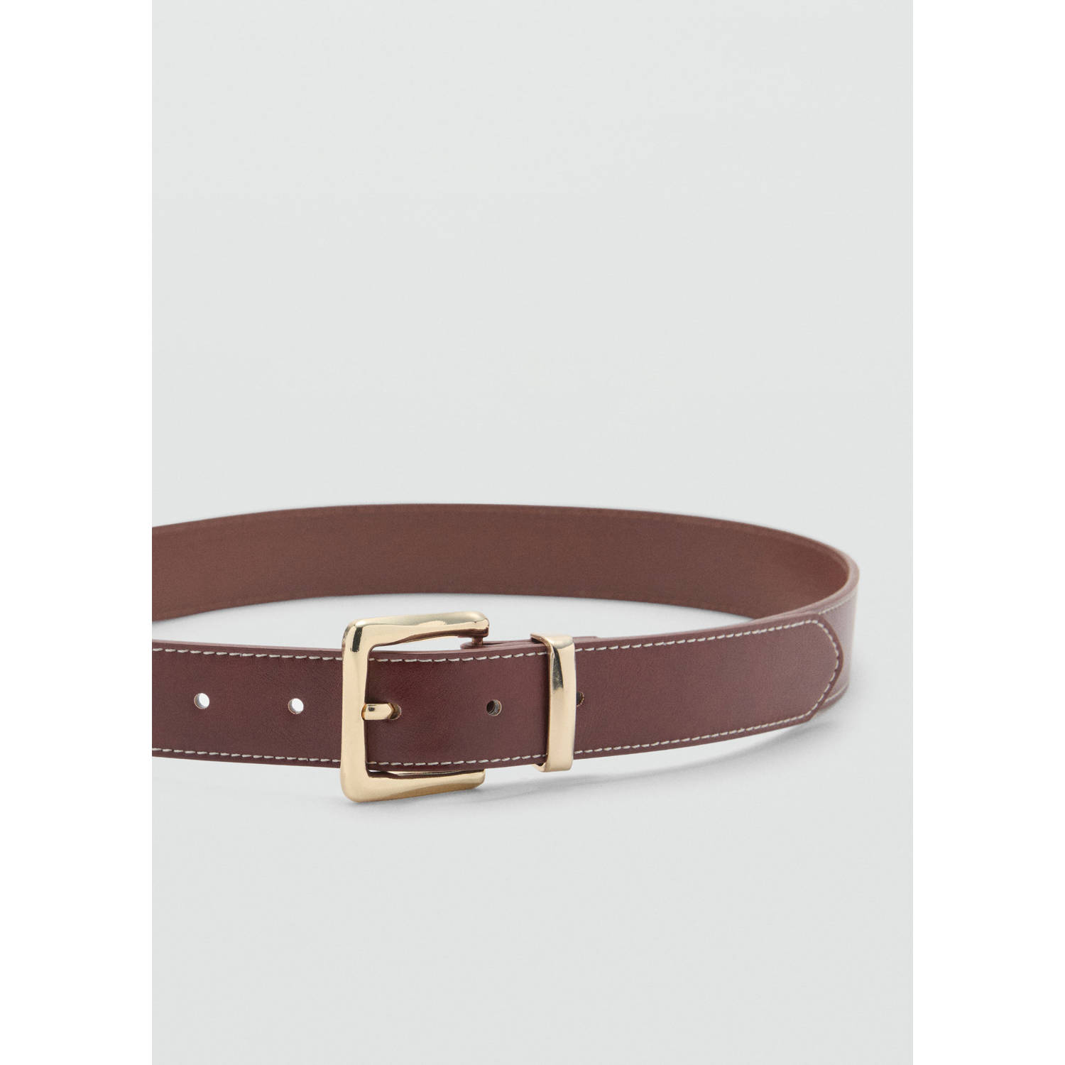 Mango riem bruin