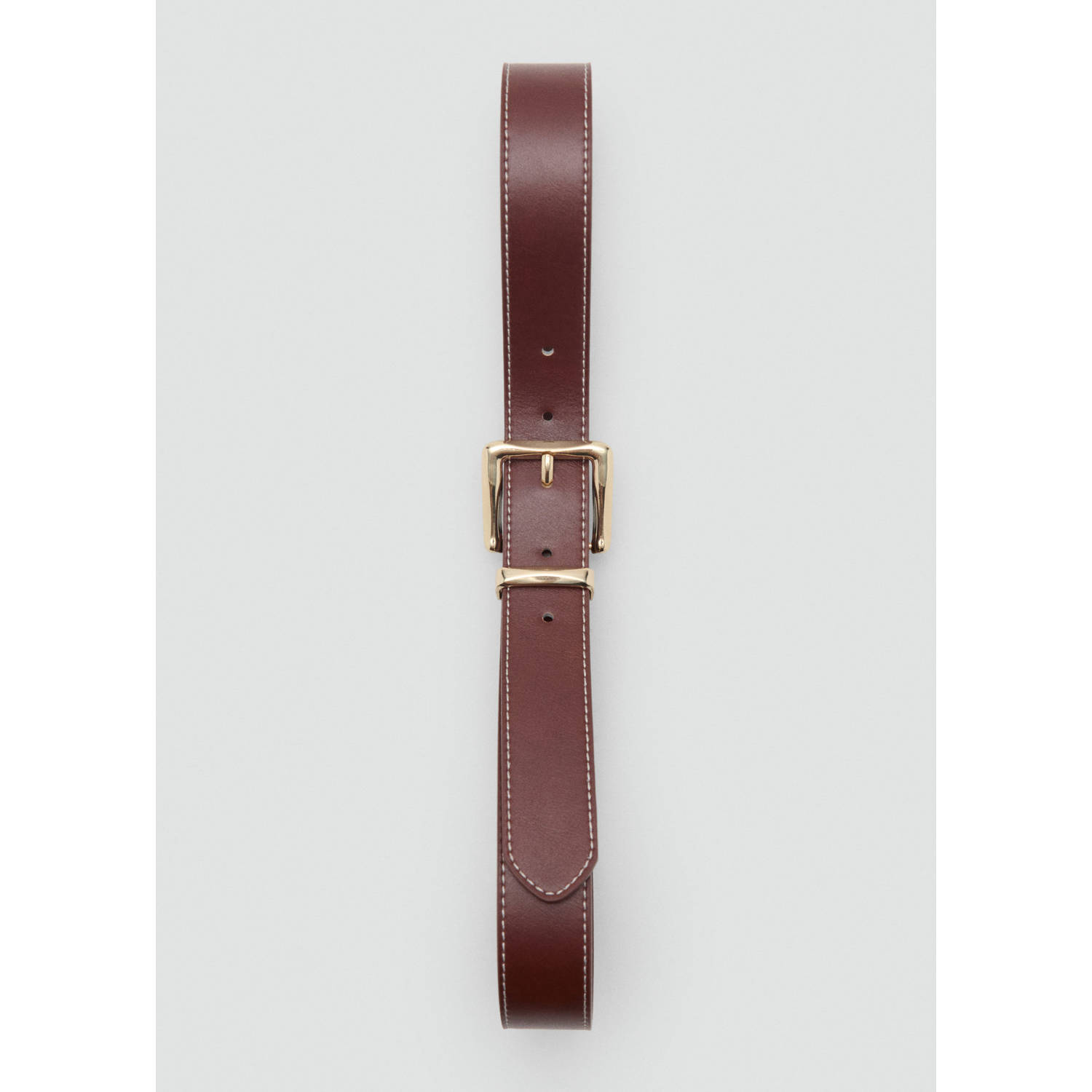 Mango riem bruin
