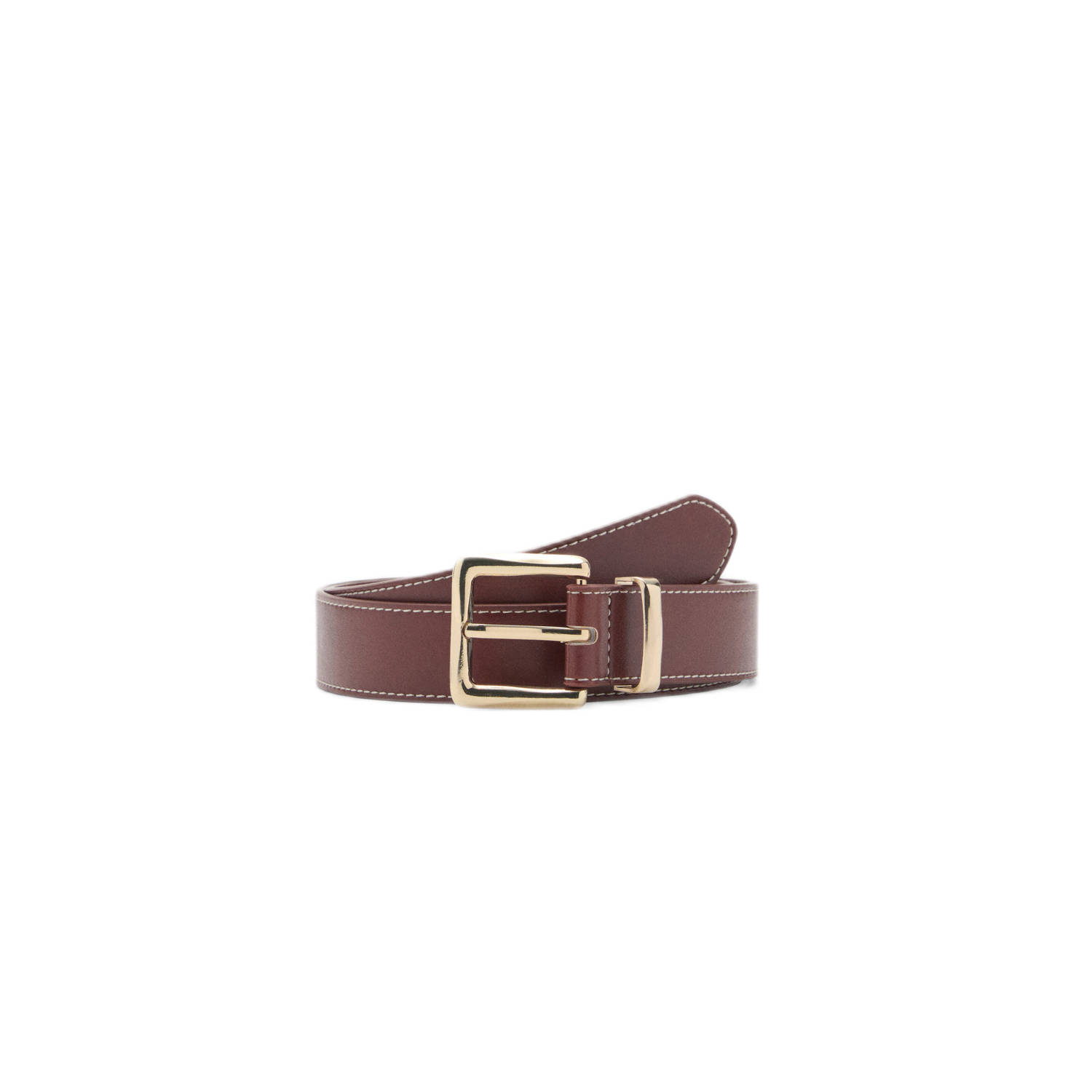 Mango riem bruin
