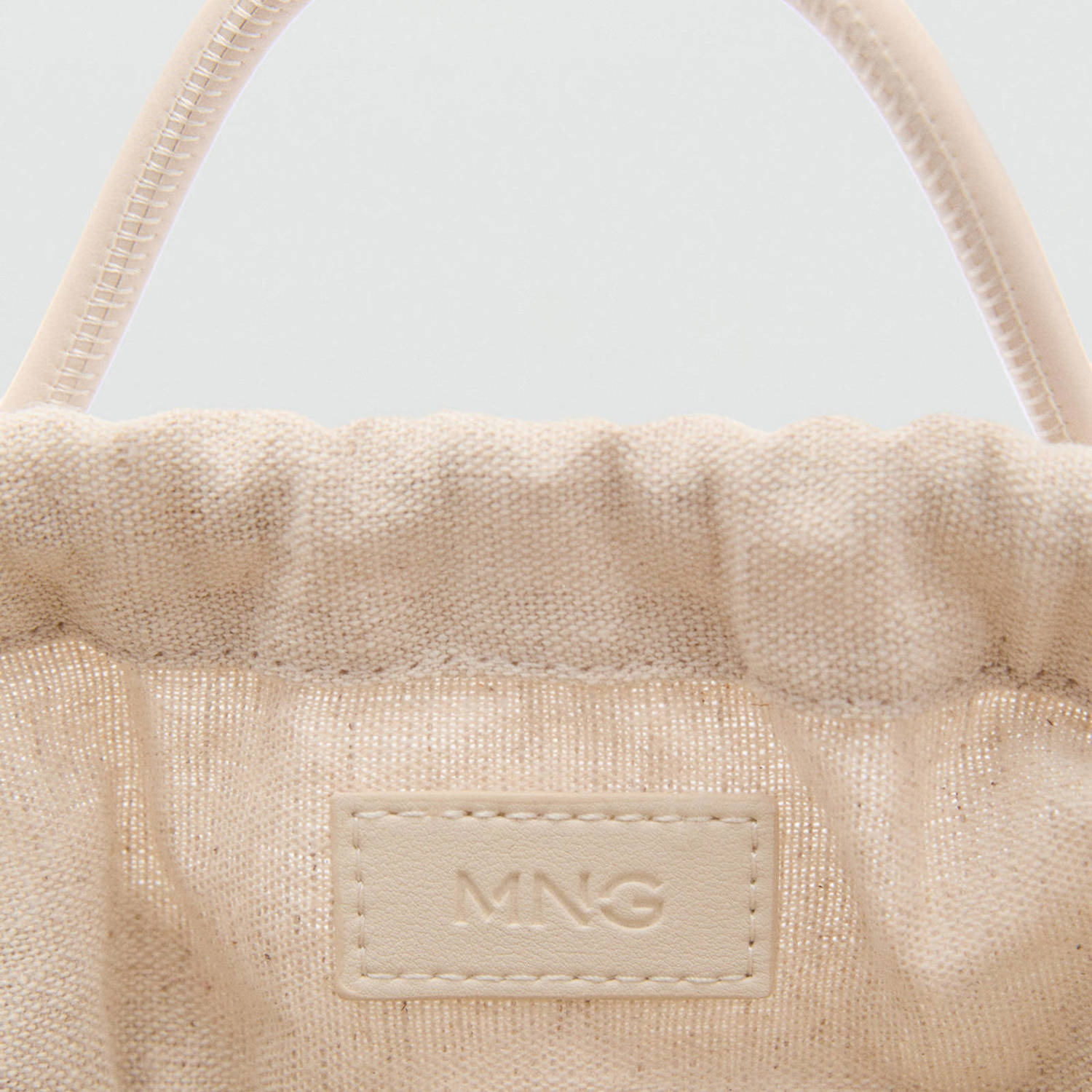 Mango crossbody tas ecru