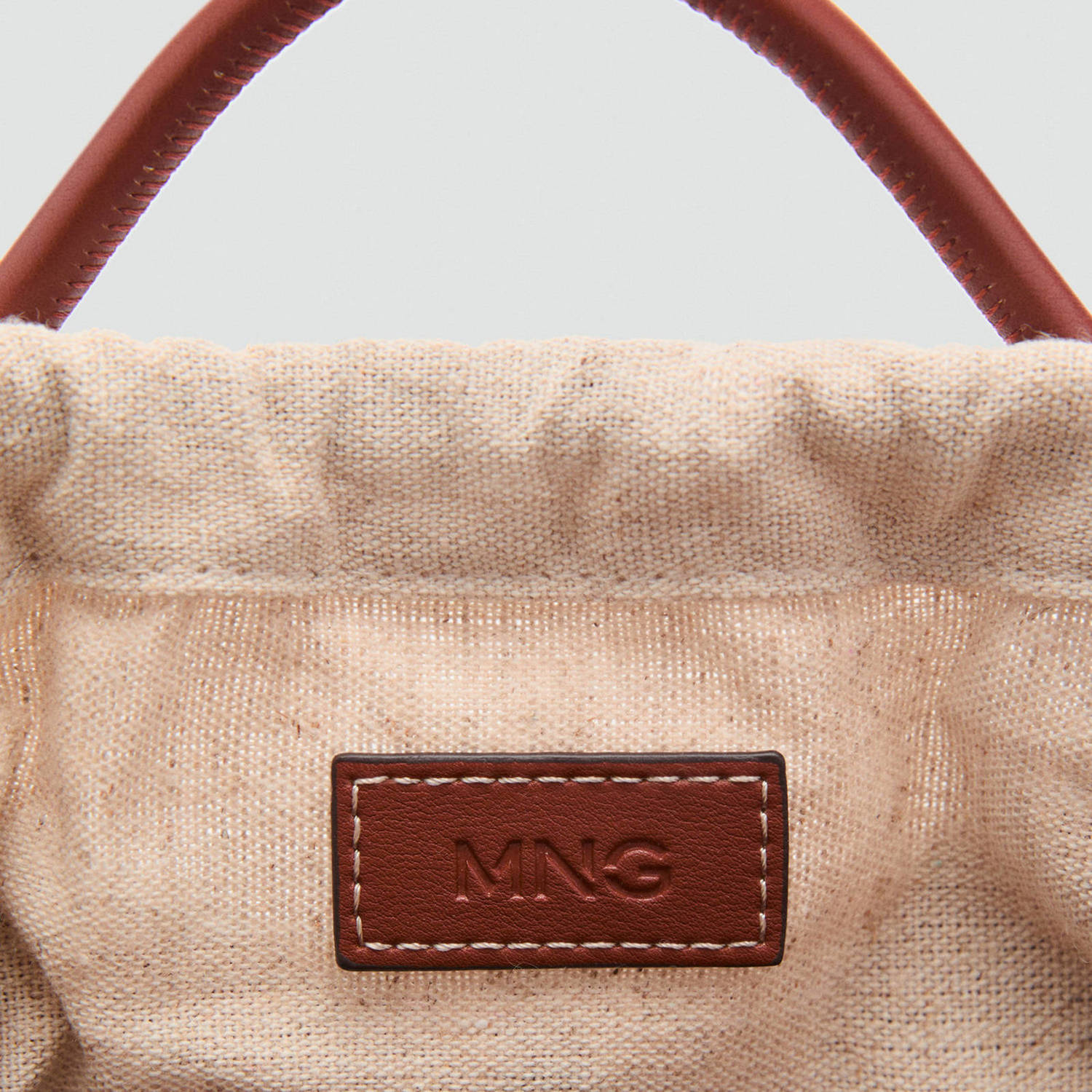 Mango crossbody tas bruin
