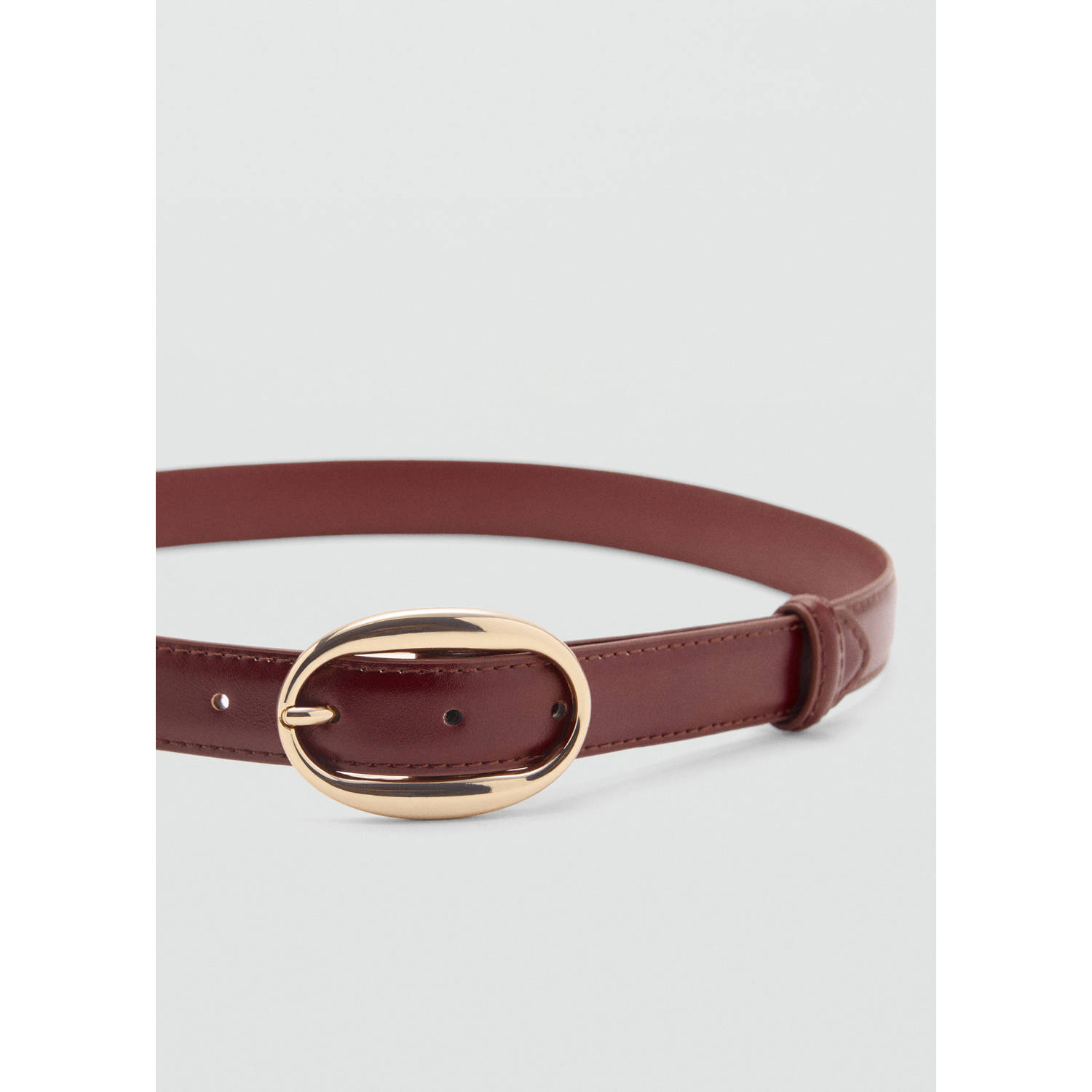 Mango riem bruin
