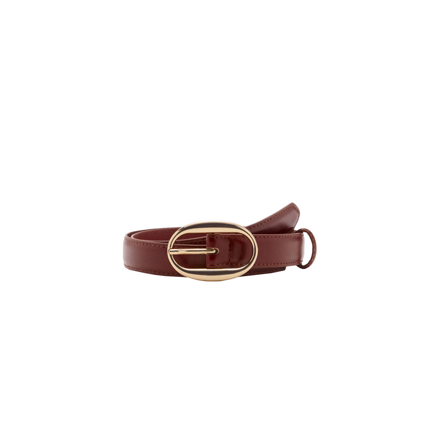 Mango riem bruin