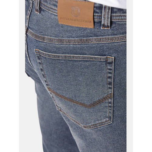 Jan Vanderstorm +FIT Collectie loose fit jeans RIKMOR Plus Size blauw afbeelding