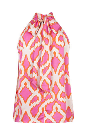 haltertop roze
