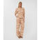 Esqualo regular waist casual broek lichtbruin