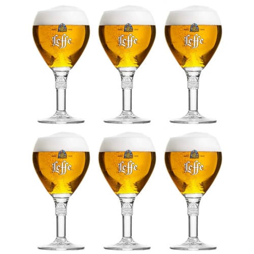 Leffe Bierglazen 250 ml - 6 Stuks afbeelding