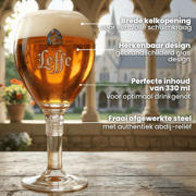 thumbnail: Leffe Bierglazen - 330 ml - 4 stuks