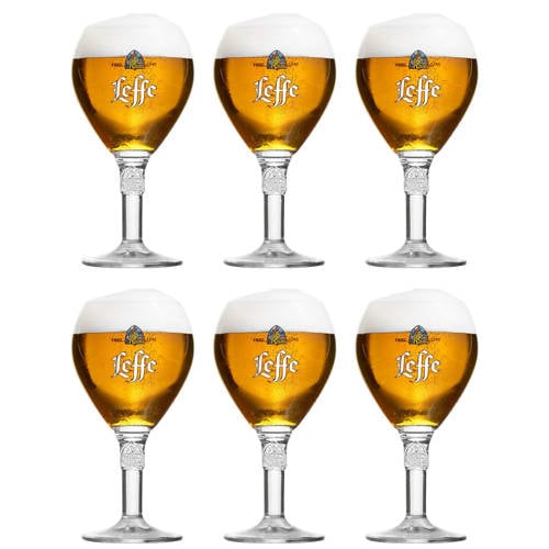 Leffe Bierglazen 330 ml - 6 Stuks afbeelding