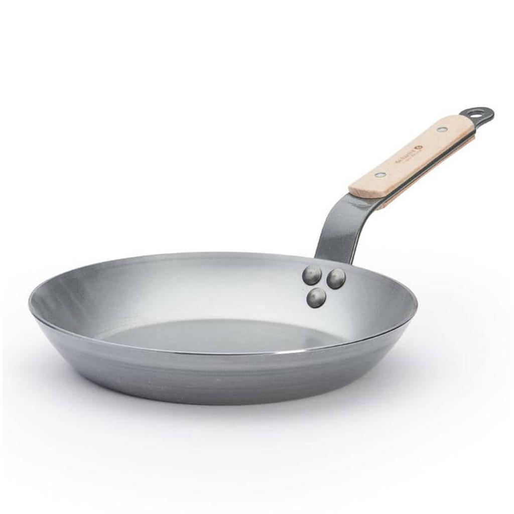 de Buyer Koekenpan Mineral B Hout - ø 24 cm - zonder anti-aanbaklaag
