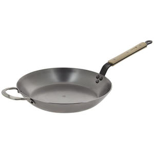 Koekenpan Mineral B Hout - ø 24 cm - Zonder anti-aanbaklaag