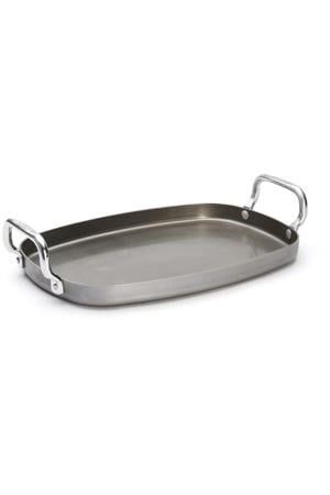 Plancha Mineral B Pro - 38 x 26 cm - zonder anti-aanbaklaag