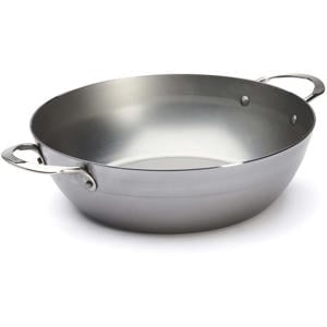 Hapjespan / Sauteuse met 2 handvaten - Mineral B Pro - ø 32 cm / 5.5 liter - zonder anti-aanbaklaag