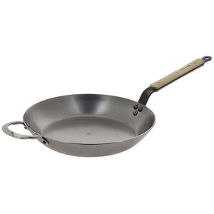  Koekenpan Mineral B Hout - ø 28 cm - zonder anti-aanbaklaag