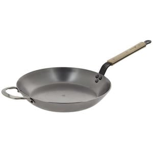 Koekenpan Mineral B Hout - ø 28 cm - zonder anti-aanbaklaag