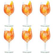 thumbnail: Aperol Aperol Spritz Glazen - 450 ml - Officieel Glas - 6 stuks