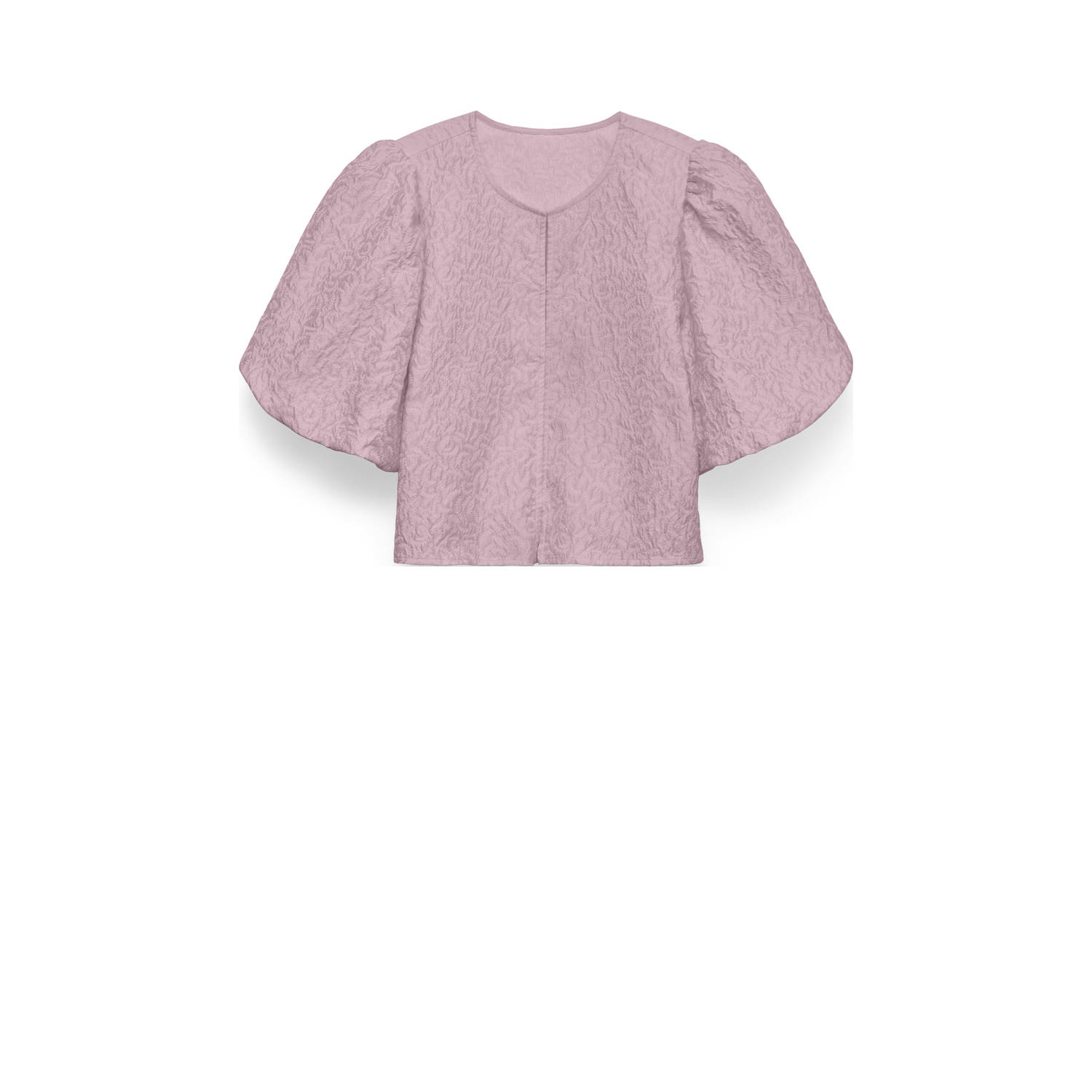 VERO MODA Jacquard top lila