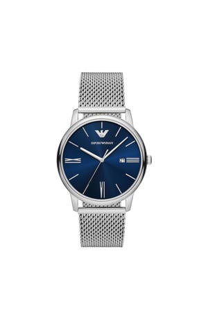 horloge AR11571 zilverkleurig