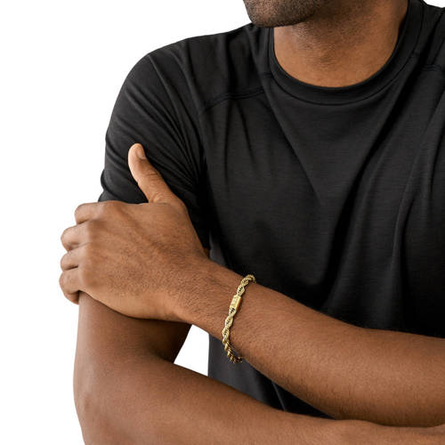 Armani Exchange armband AXG0124710 Icon goudkleurig afbeelding