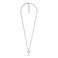 Fossil ketting JF04401040 zilverkleurig