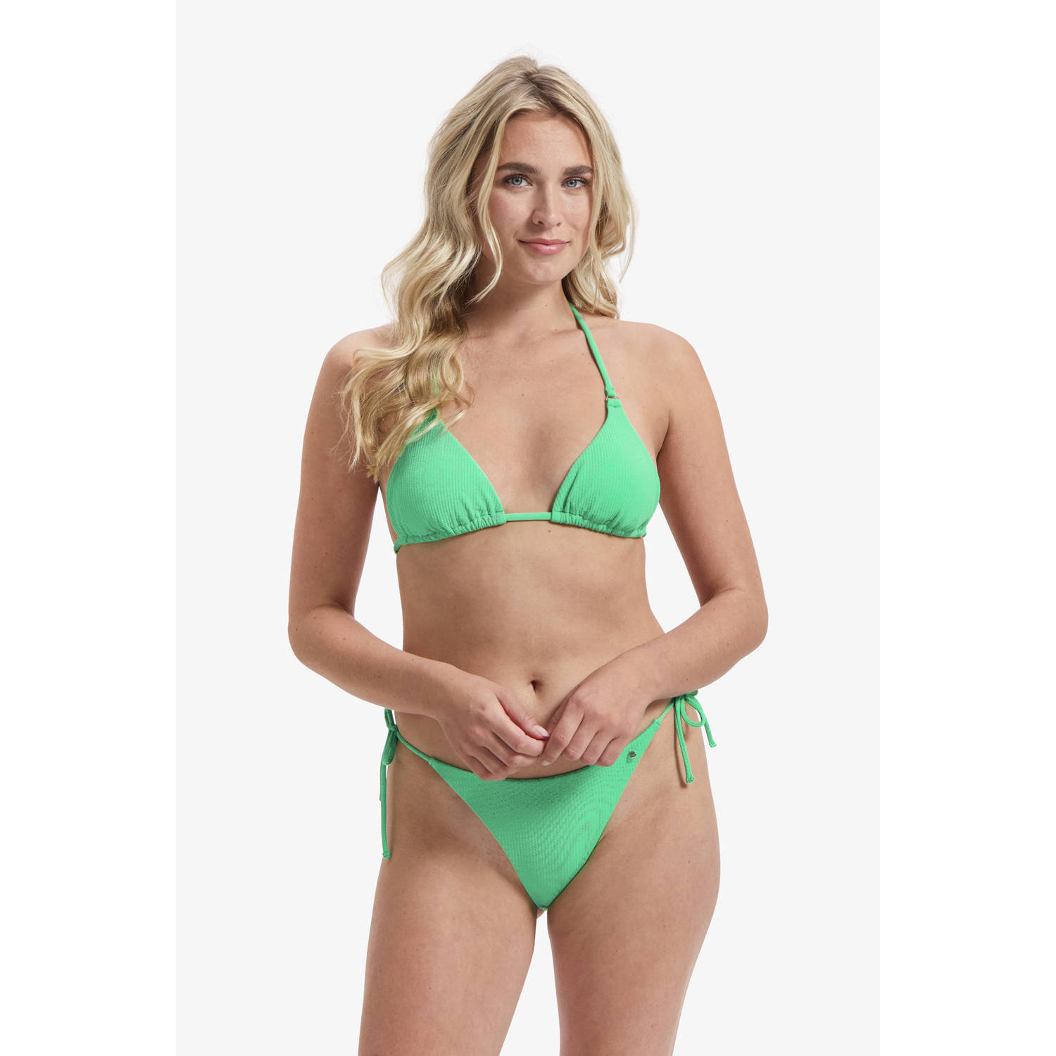 Beachlife Limited strik bikinibroekje groen