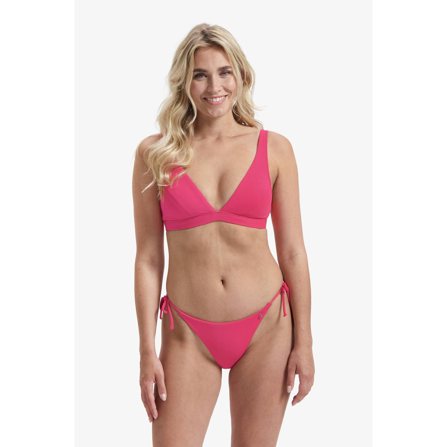 Beachlife Limited strik bikinibroekje fuchsia