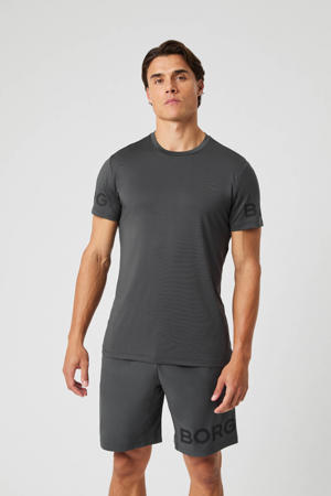 sportshirt Borg grijs