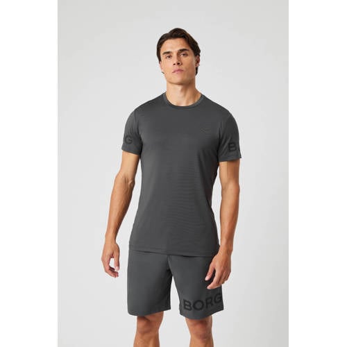Björn Borg sportshirt Borg grijs afbeelding