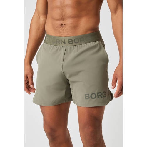 Björn Borg sportshort BORG short groen afbeelding