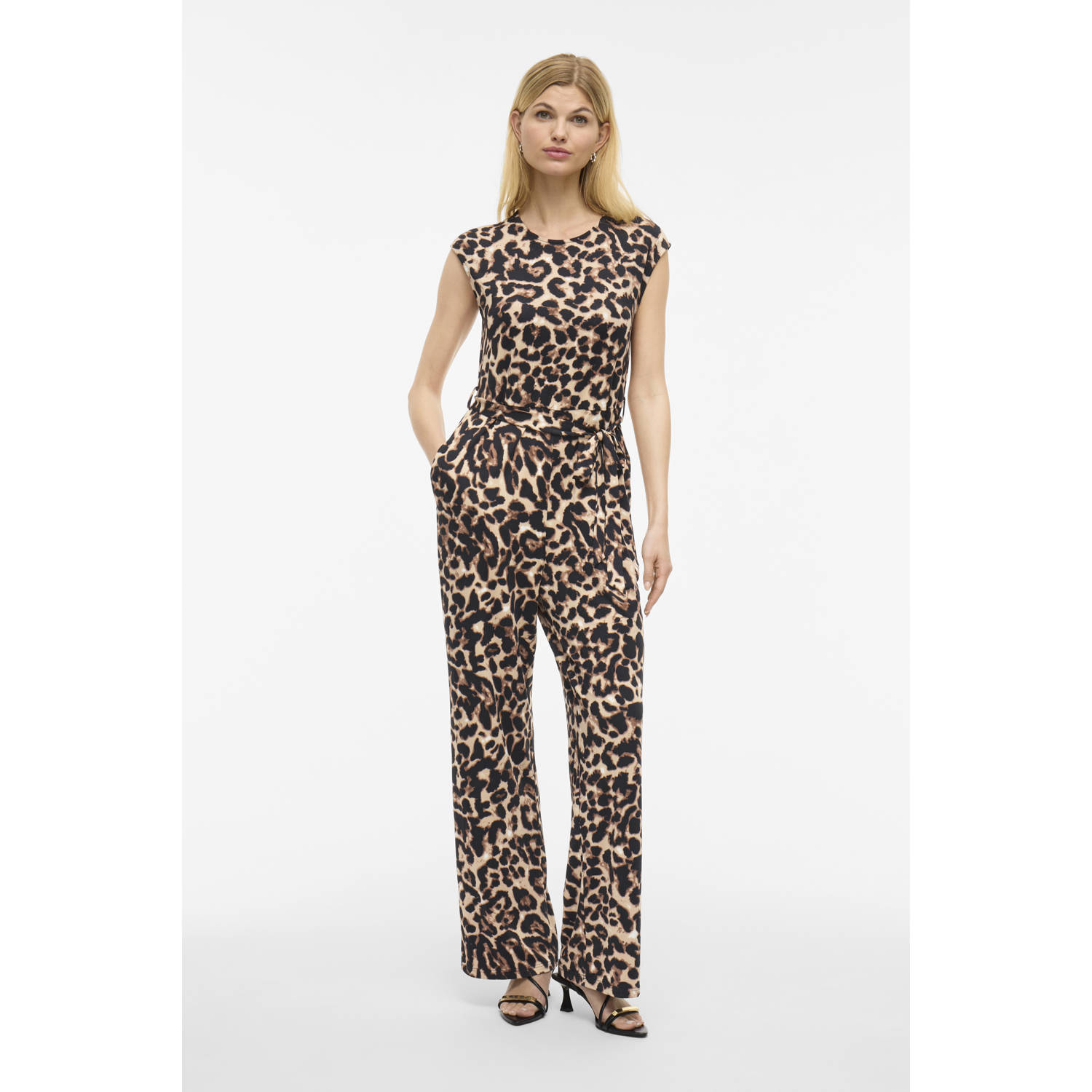 VILA bruin jumpsuit