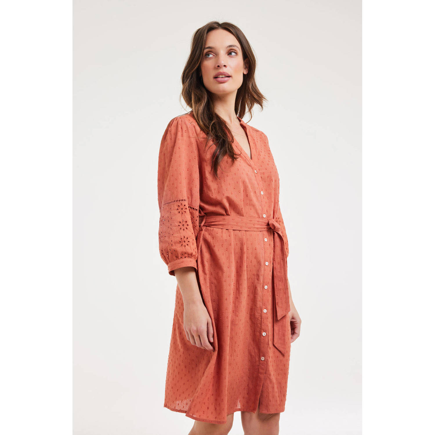 Didi blousejurk oranje