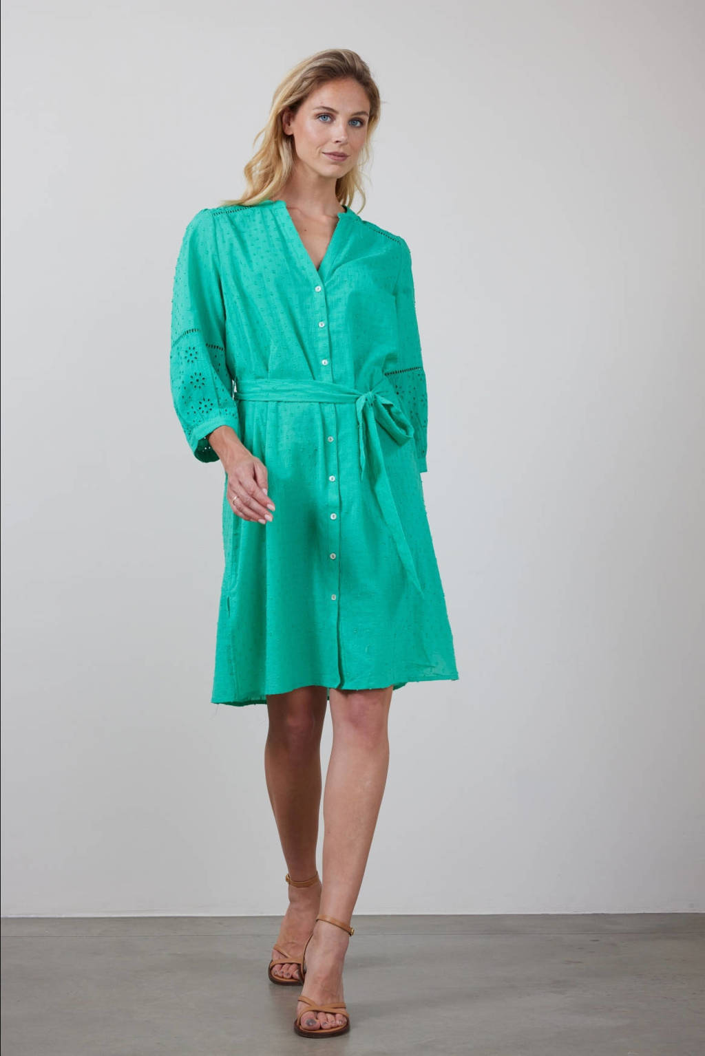 Didi blousejurk groen kopen? Morgen in huis wehkamp