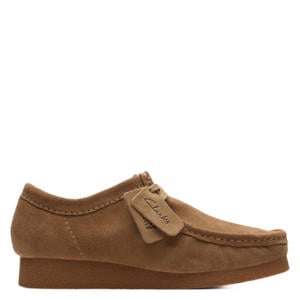 Wallabee evo suède bootschoenen cognac