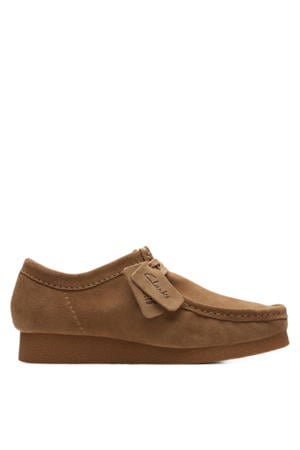Wallabee evo suède bootschoenen cognac
