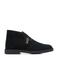 Clarks Evo suède veterboots zwart