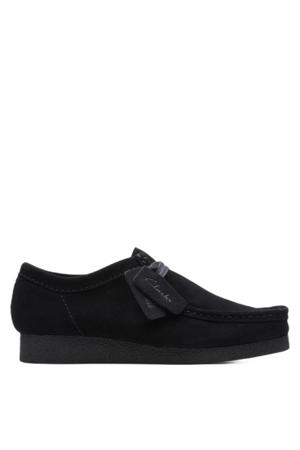 Wallabee evov suède bootschoenen zwart