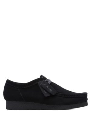 Wallabee evov suède bootschoenen zwart