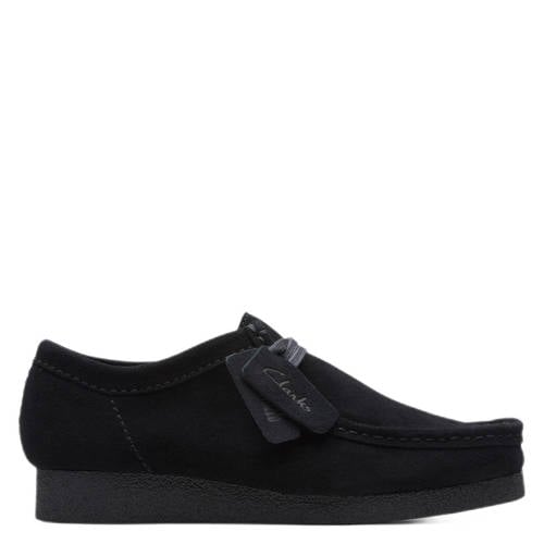 Clarks Wallabee evov suède bootschoenen zwart afbeelding