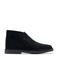 Clarks Evo suède veterboots zwart